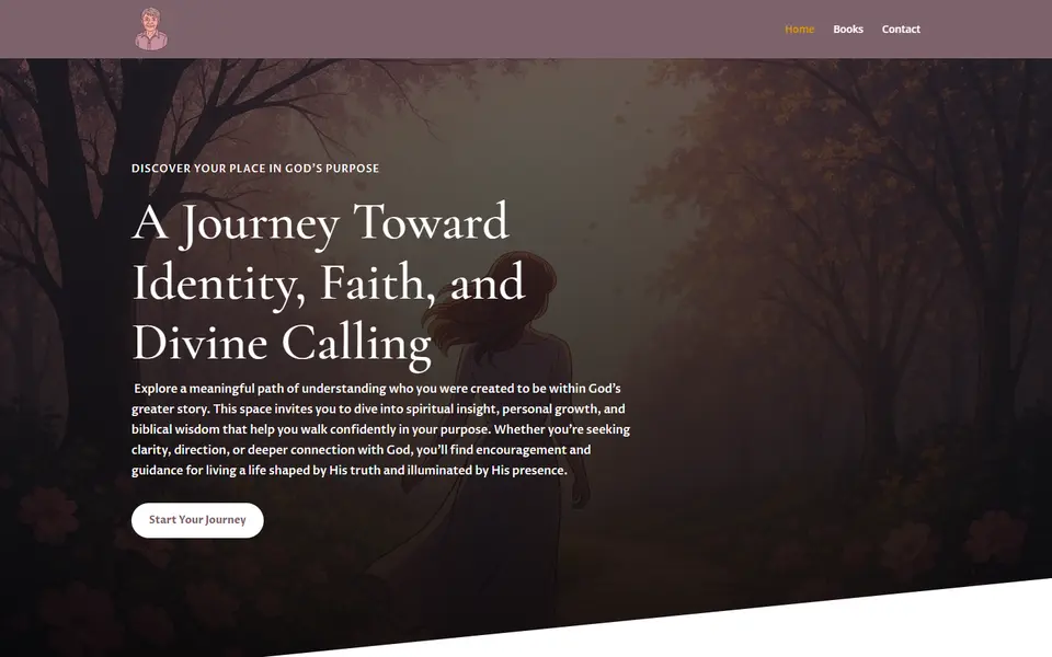 Home page of nancyalbao.com, the website of Nancy Albao, a Christian nonfiction author, built by The Literary Haus